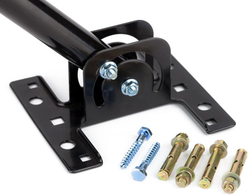 pingbingding PBD Adjustable Attic / Outdoor Antenna & Weather Station Mounting Pole Universal Mount Brackets - Easy Installation, Solid Structure, Weather Proof (1" Diameter,16.5" Arm Length) - Image 2